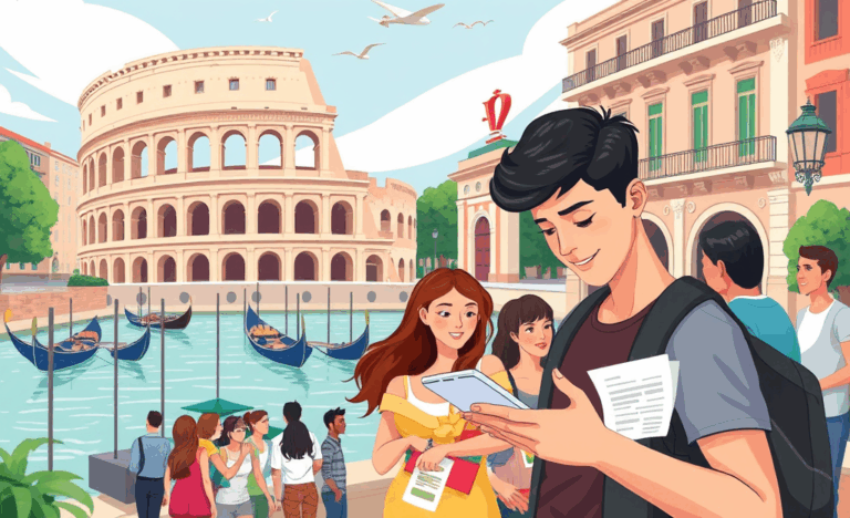 Persona che consulta offerta di credito online senza garanzie