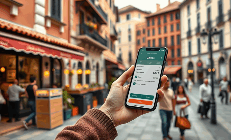 Immagine di uno smartphone utilizzato per gestire crediti e pagamenti mobili.