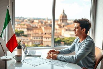 Persona che utilizza un'app per ottenere un prestito istantaneo