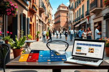 Immagine di carte di credito diverse per confronto