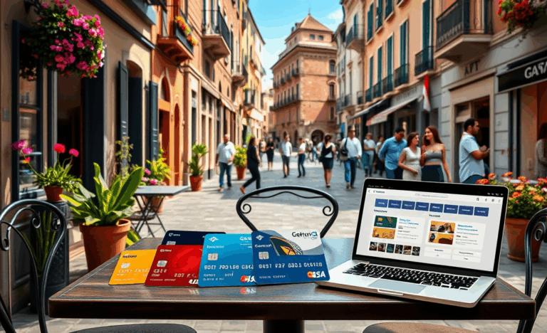 Immagine di carte di credito diverse per confronto