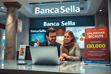 Immagine di una persona che ottiene credito rapido tramite Banca Sella