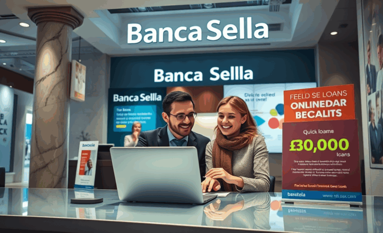 Immagine di una persona che ottiene credito rapido tramite Banca Sella
