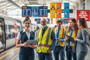 Opportunità di lavoro in Trenitalia nel settore ferroviario.