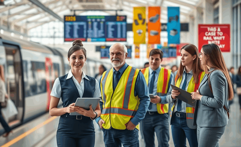 Opportunità di lavoro in Trenitalia nel settore ferroviario.