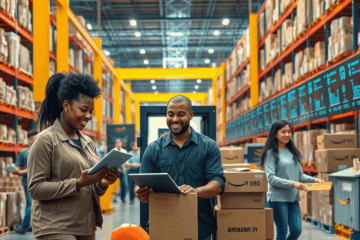 Opportunità di lavoro in Amazon nel settore logistica e assistenza clienti